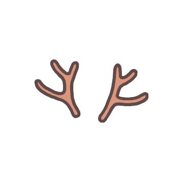 Young Stag Antlers